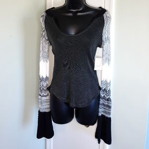 LIQUIDATING FREE PEOPLE Long Sleeve Shirt